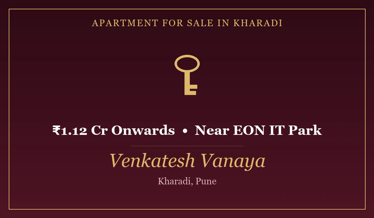 Best Apartment For Sale in Kharadi - Venkatesh Vanaya