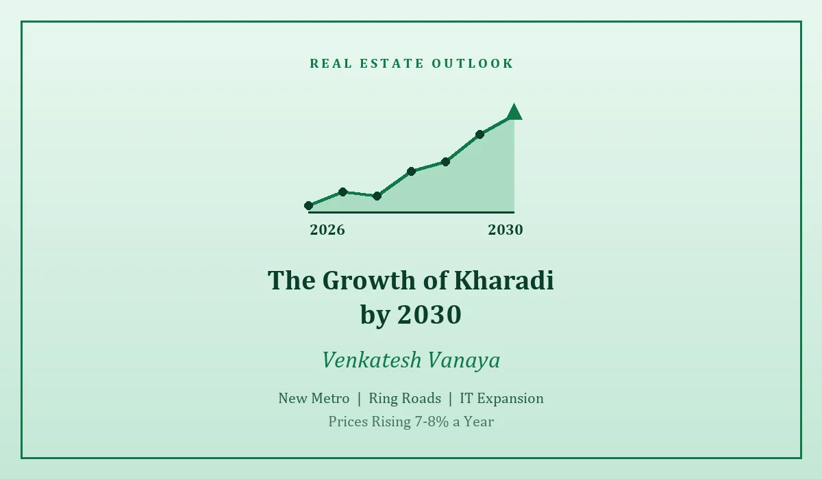 The Growth of Kharadi by 2030 - Venkatesh Vanaya, Kharadi, Pune
