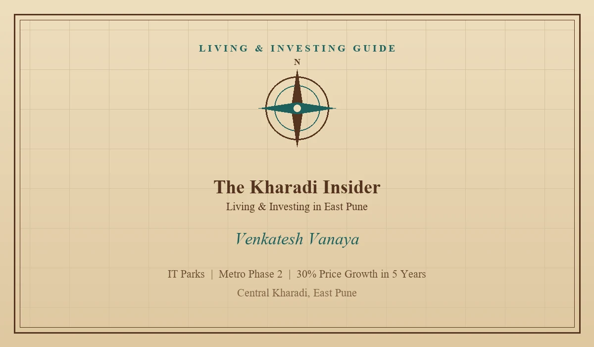 The Kharadi Insider: Your Guide to Living and investing in East Pune - Venkatesh Vanaya, Kharadi, Pune