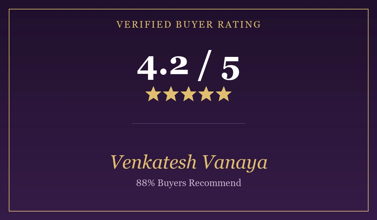 Venkatesh Vanaya Reviews - Ratings & Buyer Feedback, Kharadi, Pune