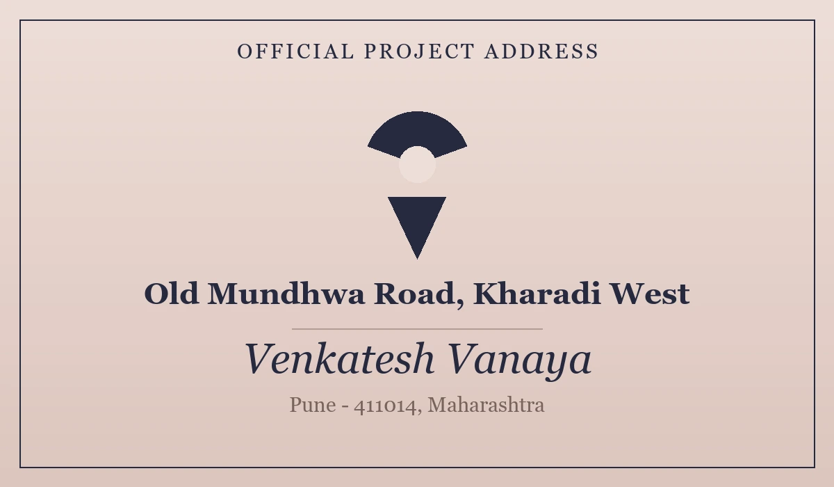 Venkatesh Vanaya Address - Old Mundhwa Road, Kharadi West, Pune