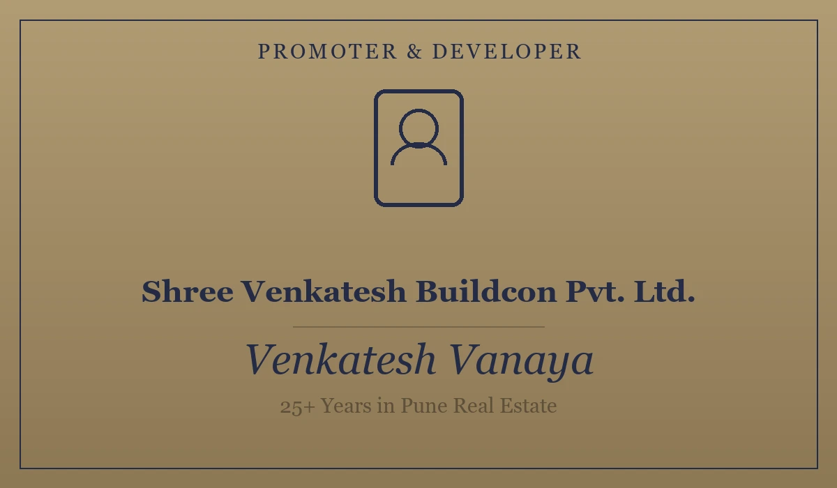 Venkatesh Vanaya Promoter - Shree Venkatesh Buildcon, Kharadi, Pune